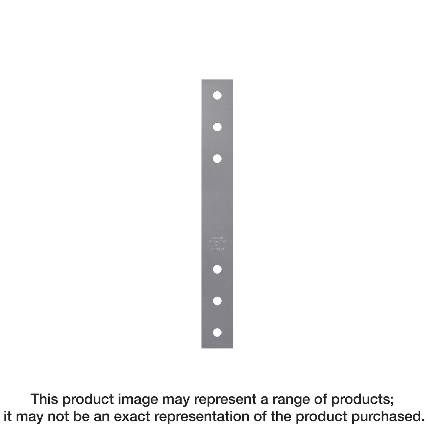Simpson Strong-Tie HST5 HST 5 in. x 21-1/4 in. 7-Gauge Galvanized Heavy Strap Tie