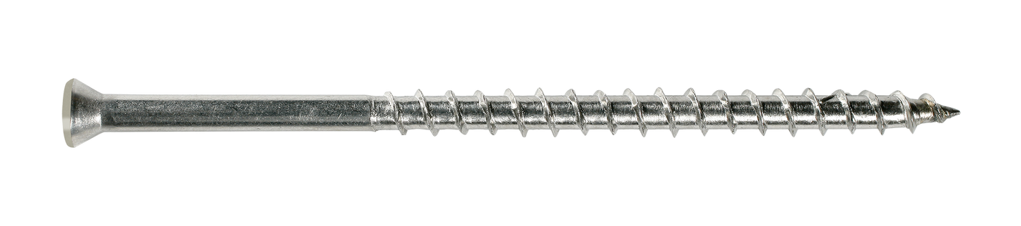 Simpson Strong-Tie T07162FTPGR Trim-Head Screw, 6-Lobe Drive — #7 x 1-5/8 in. T15 Type 316, Gray (350-Qty)