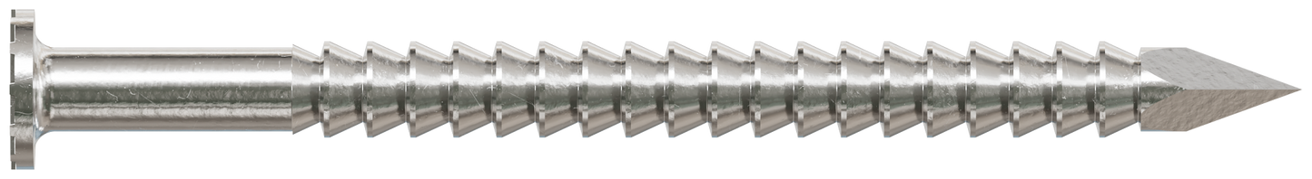 Simpson Strong-Tie T3SND-RP75 Wood Siding Nail — 1-1/4-in. x .083-in. Type 316 Stainless Steel (75-Qty) (Pack of 3240)