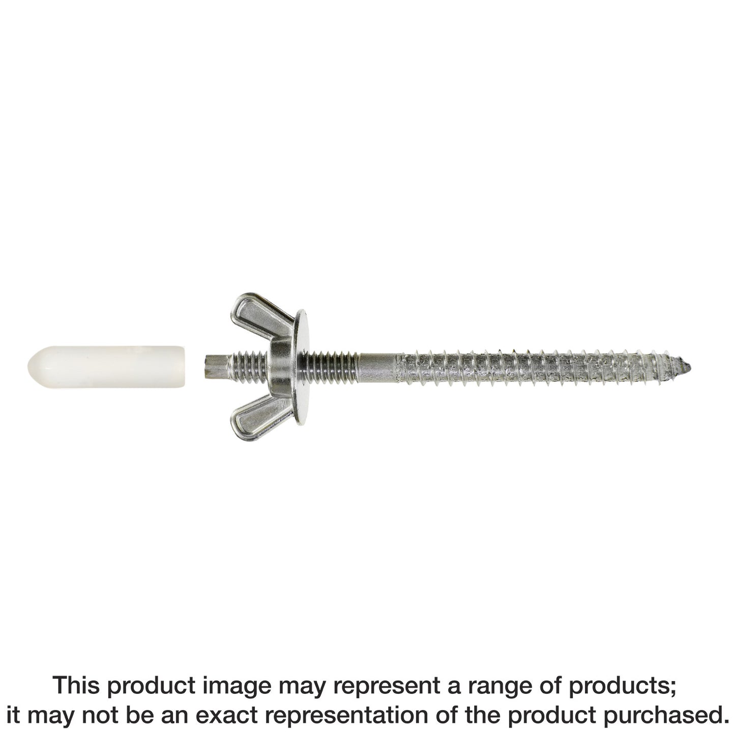 Simpson Strong-Tie SPS25344-KT Storm-Panel Screw — 1/4 in. x 3-7/16 in. Type 302 (25-Qty) (Pack of 600)