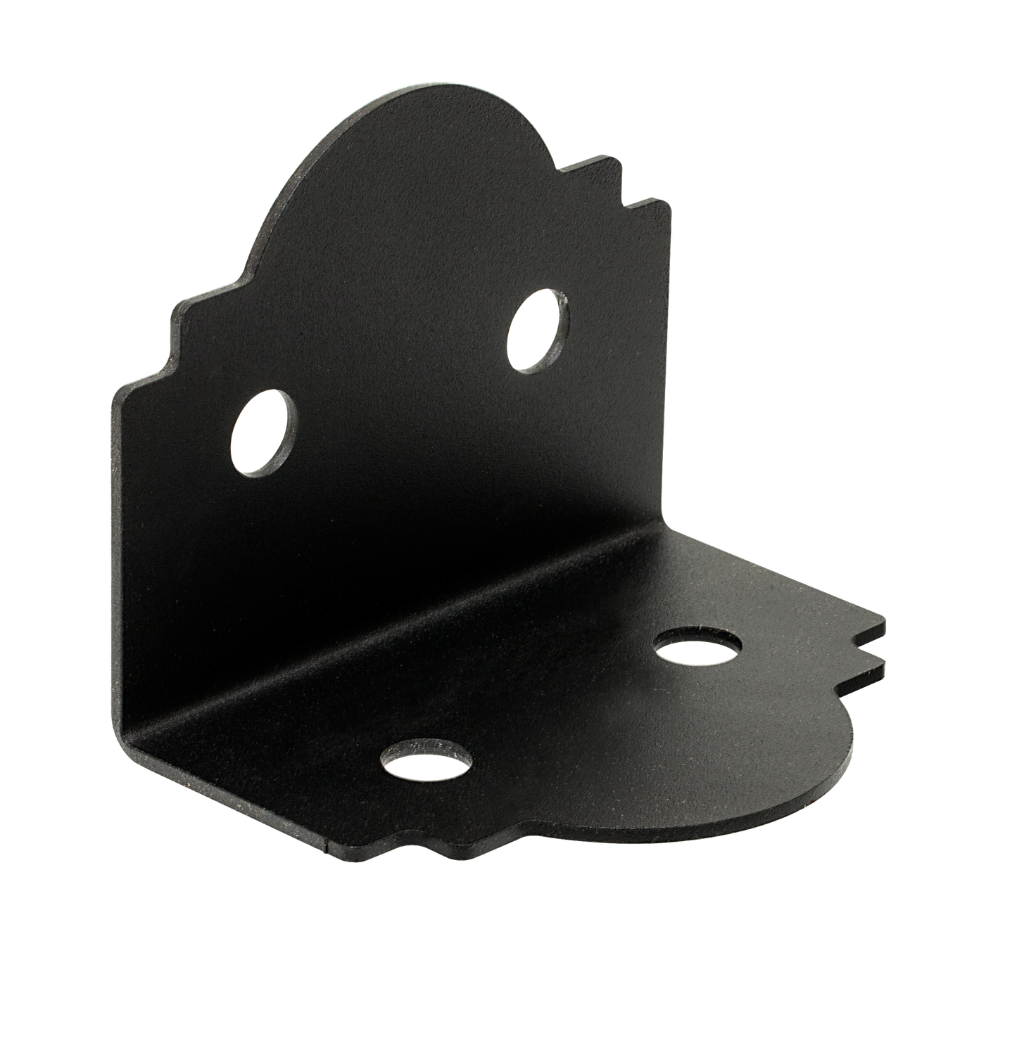 Simpson Strong-Tie APA6 Outdoor Accents® Mission Collection® ZMAX®, Black Powder-Coated 90° Angle for 6x