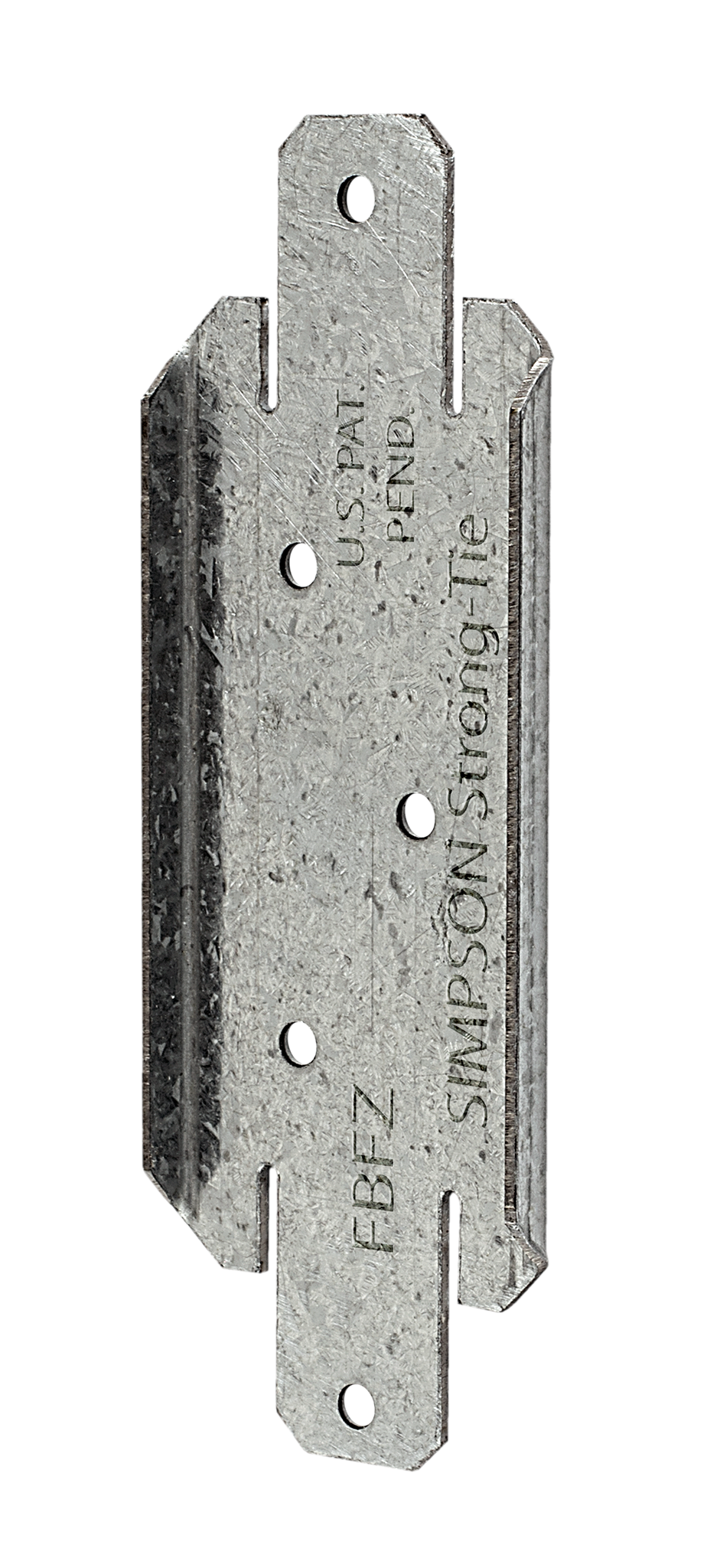 Simpson Strong-Tie FBFZ FBFZ™ ZMAX® Galvanized Flat Rail Fence Bracket for 2x4