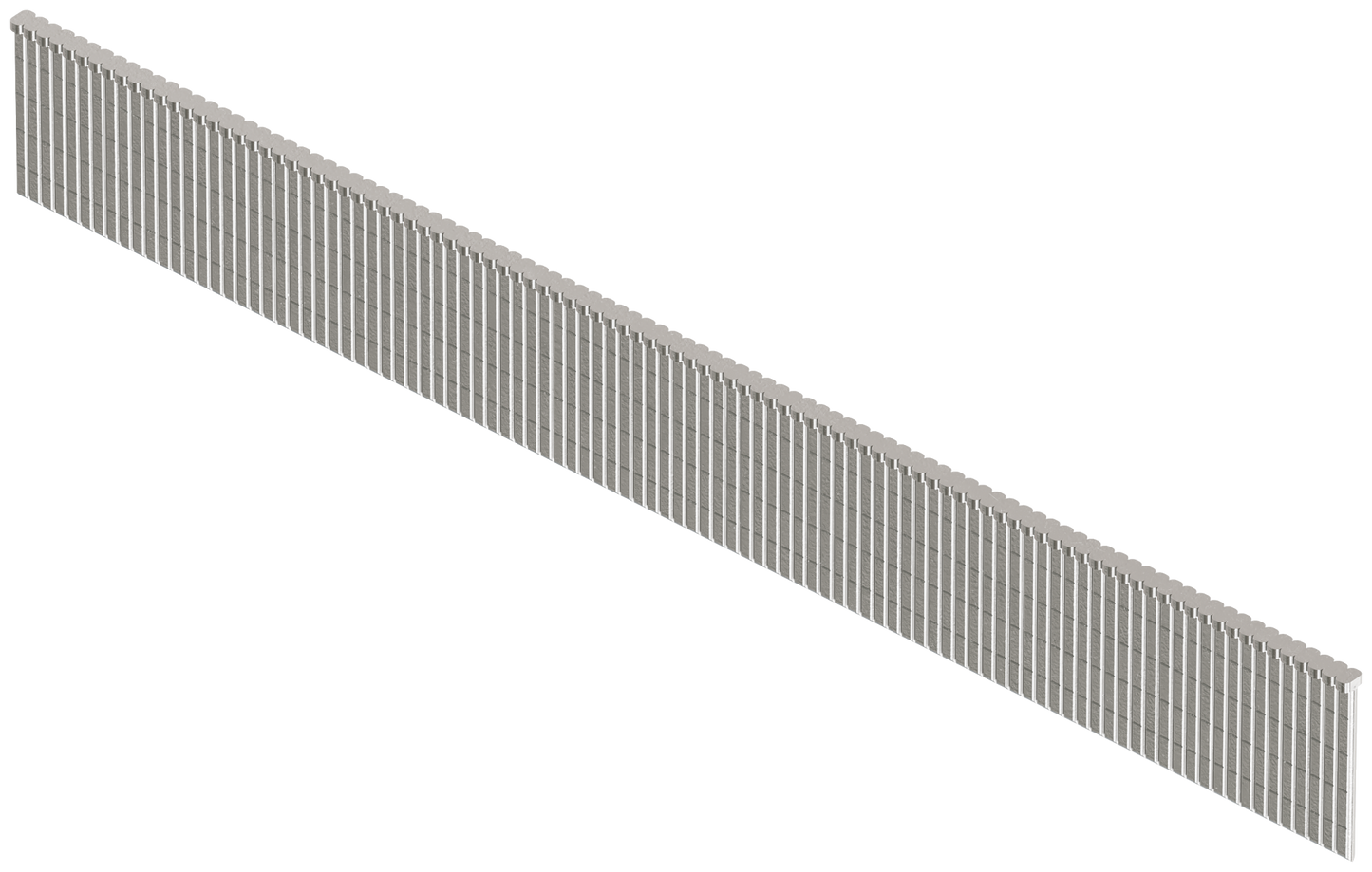 Simpson Strong-Tie T18N062FNJ Straight, Adhesive Collation, T-Style Head, 18-Gauge Brads — 5/8 in. Type 316 (5000-Qty)