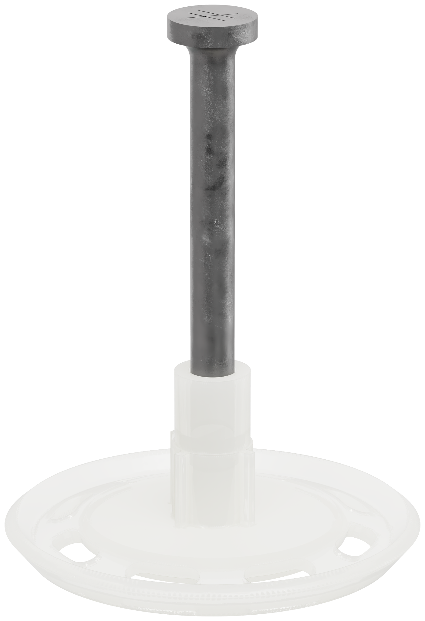 Simpson Strong-Tie PINWP-175W PINWP 1-3/4 in. Powder-Actuated Plastic-Washered Pin for Insulation Board (50-Qty) (Pack of 10)