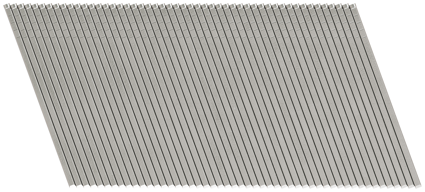 Simpson Strong-Tie S16N200PFB 20° Angle, Adhesive Collation, T-Style Head, 16-Gauge Finishing Nail — 2 in. Type 304 (500-Qty) (Pack of 5)