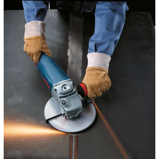 BOSCH GW27M450 4-1/2 In. 1/4 In. 7/8 In. Arbor Type 27 30 Grit Grinding Abrasive Wheel