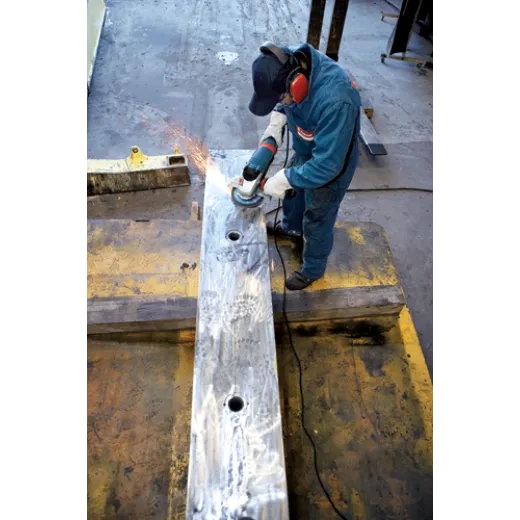 BOSCH GW27M450 4-1/2 In. 1/4 In. 7/8 In. Arbor Type 27 30 Grit Grinding Abrasive Wheel