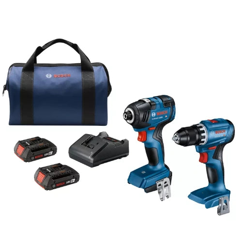 BOSCH GXL18V-27B22 Cordless 18V 2-Tool Combo Kits