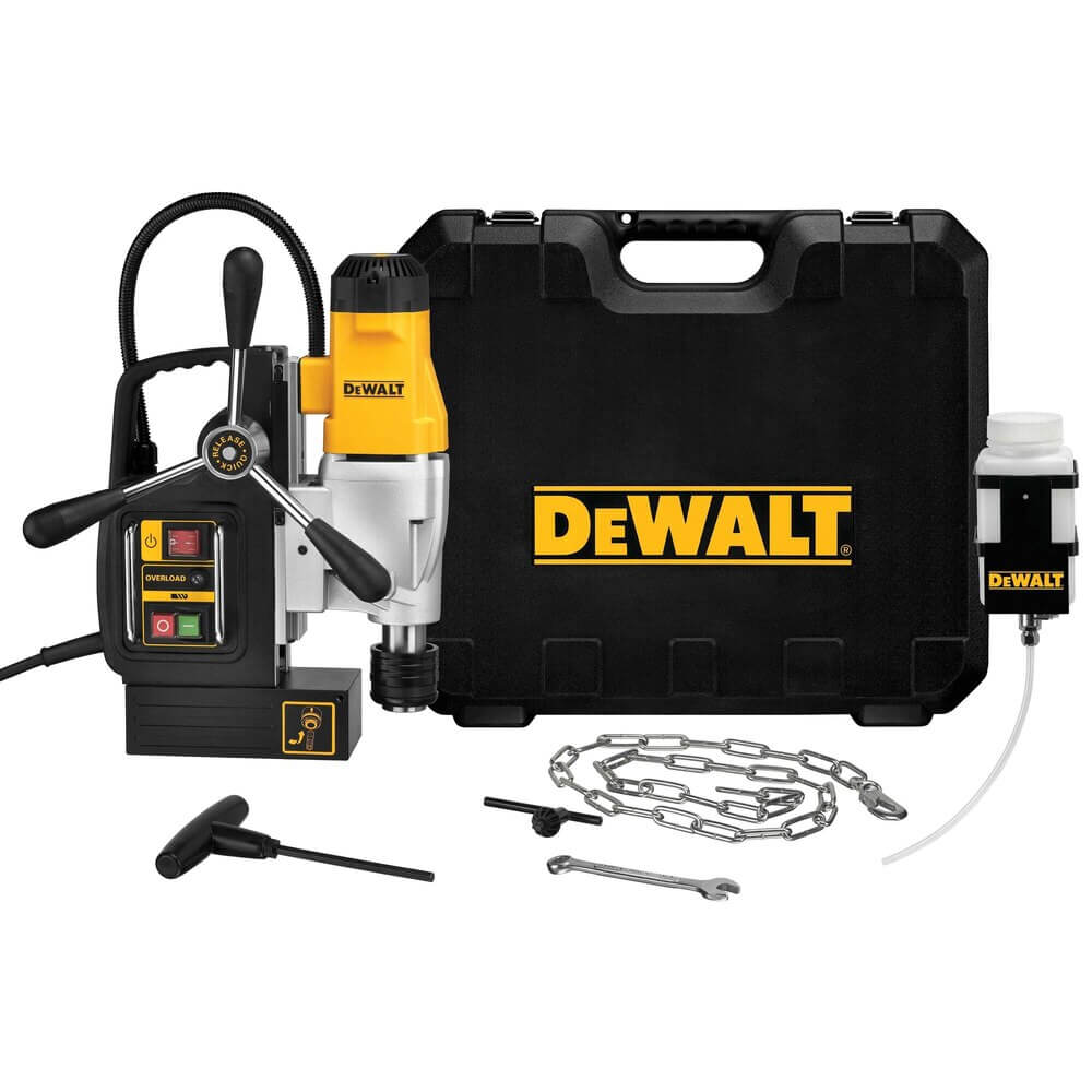Taladro de columna magnético DEWALT DWE1622K de 2" y 2 velocidades