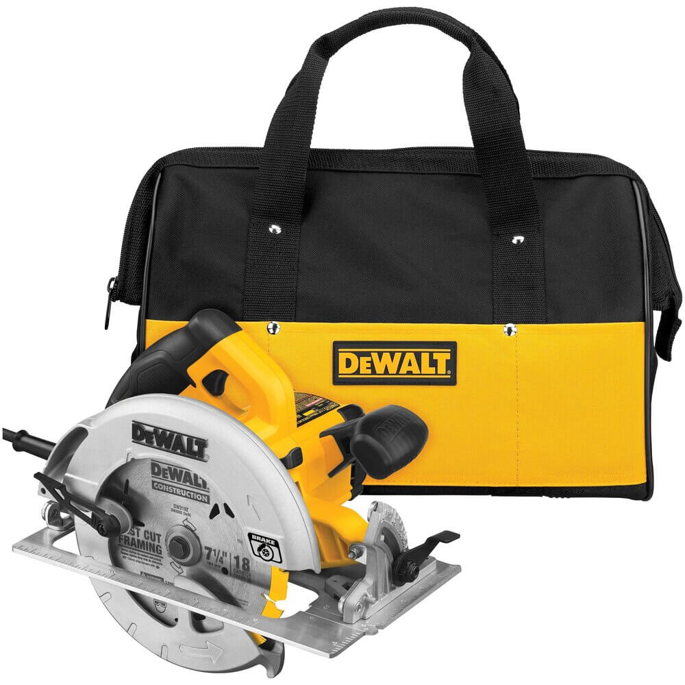 Sierra circular ligera DEWALT DWE575SB de 7-1/4 pulg.