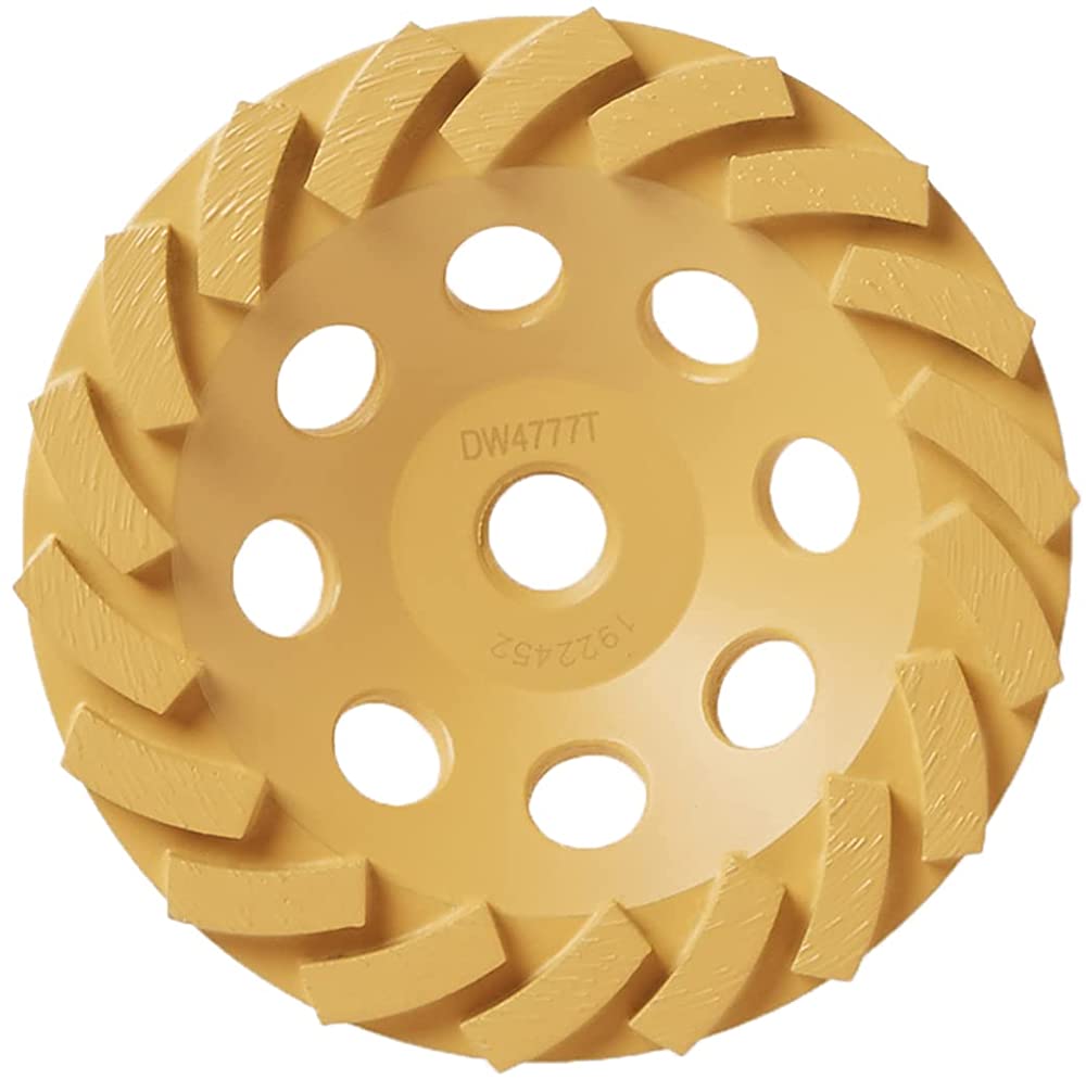 DEWALT Grinding Wheel, Diamond Cup, 5-Inch (DW4777T)