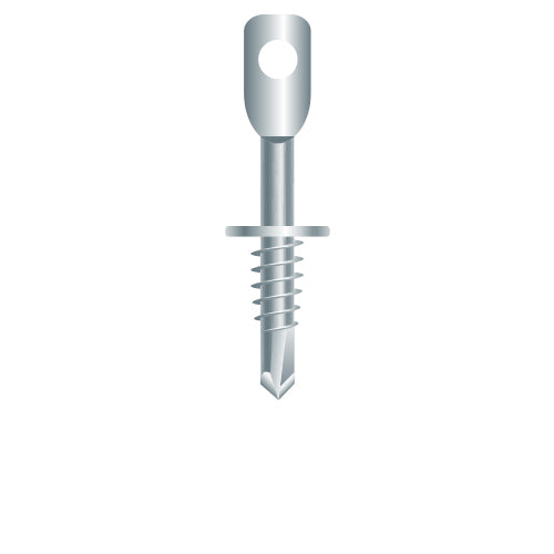 EA6 - Strong-Point Accoustical Eye Lag, Self-Drilling, Zinc Plated, 1/4 x 3-1/4, Box of 1,000