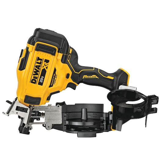 DEWALT DCN45RNB 20V MAX* 15° Cordless Coil Roofing Nailer (Bare Tool)