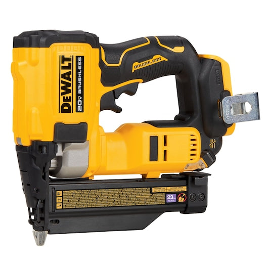 DEWALT DCN623B ATOMIC COMPACT SERIES™ 20V MAX* Brushless Cordless 23 Ga. Pin Nailer (Tool Only)