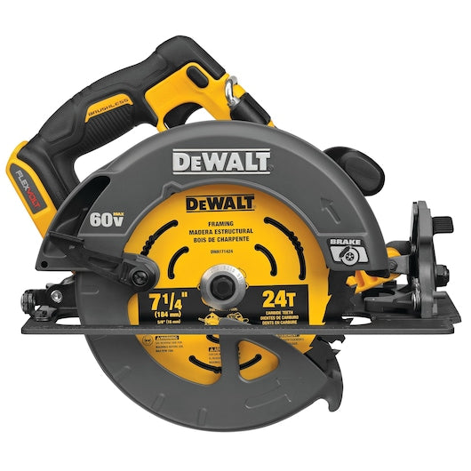 DEWALT DCS578B 60V MAX* 7-1/4 in. Brushless Circular Saw With Electronic Brake (Tool Only)