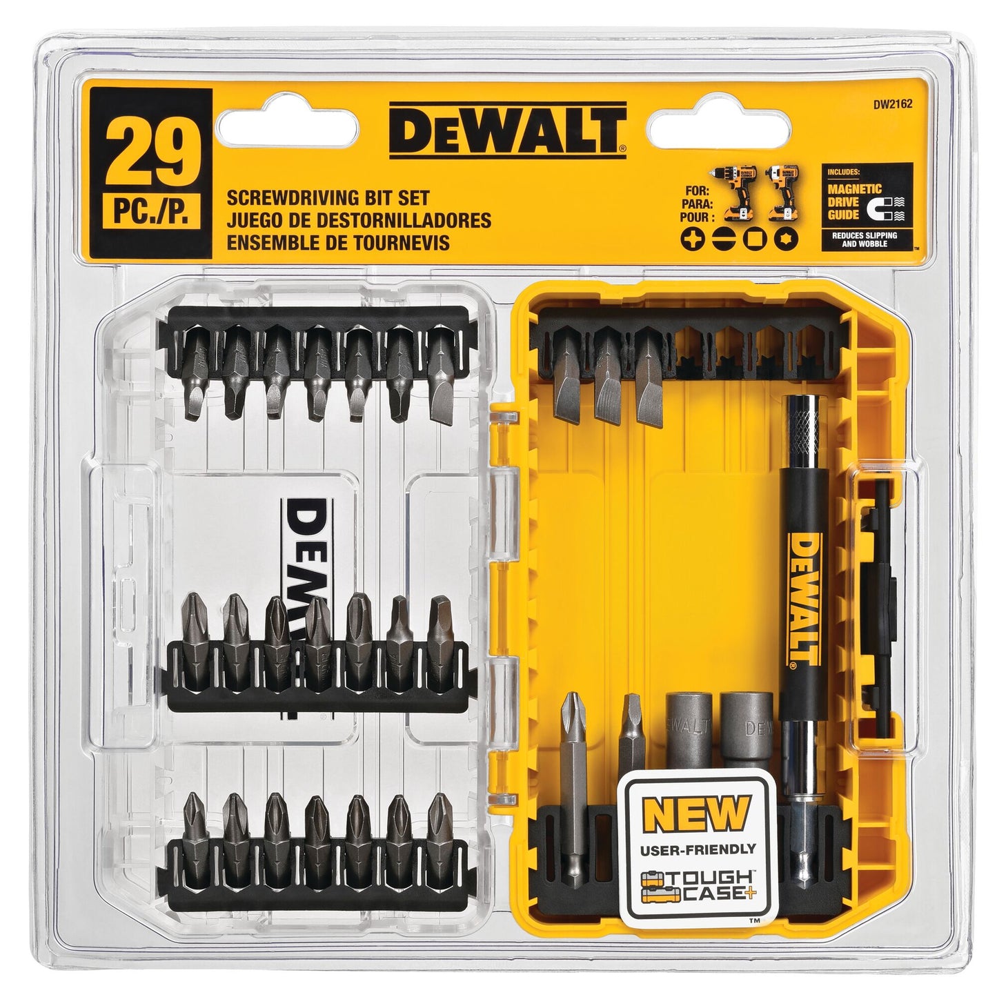 DeWalt DWAF2002B30 Screwdriver Set, Phillips #2, 1-Inch, 30-Piece