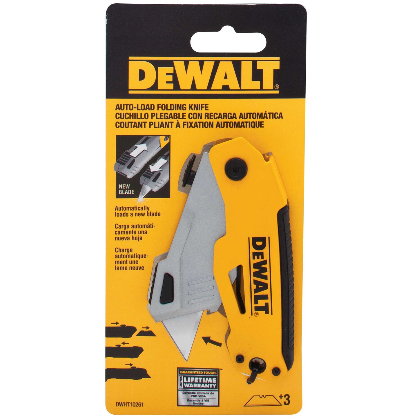DeWalt Autoload Utility Knife And Pocket Knife Combo DWHT74761GC1