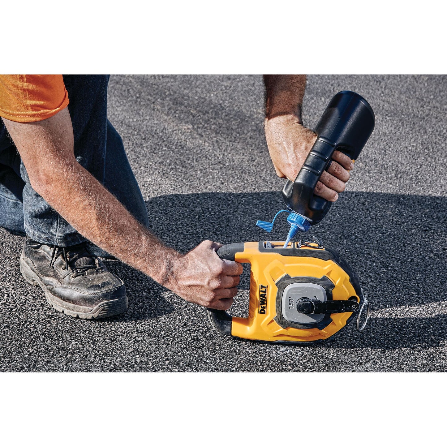 DeWalt DWHT47415 45 m /150 ft. Large Capacity Chalk Reel
