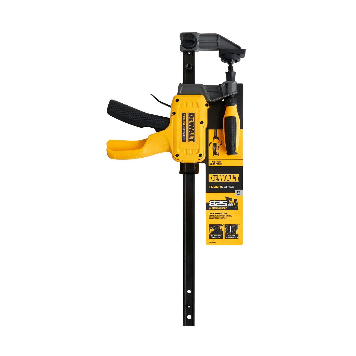 DeWalt DWHT83600 12" Hybrid Clamp