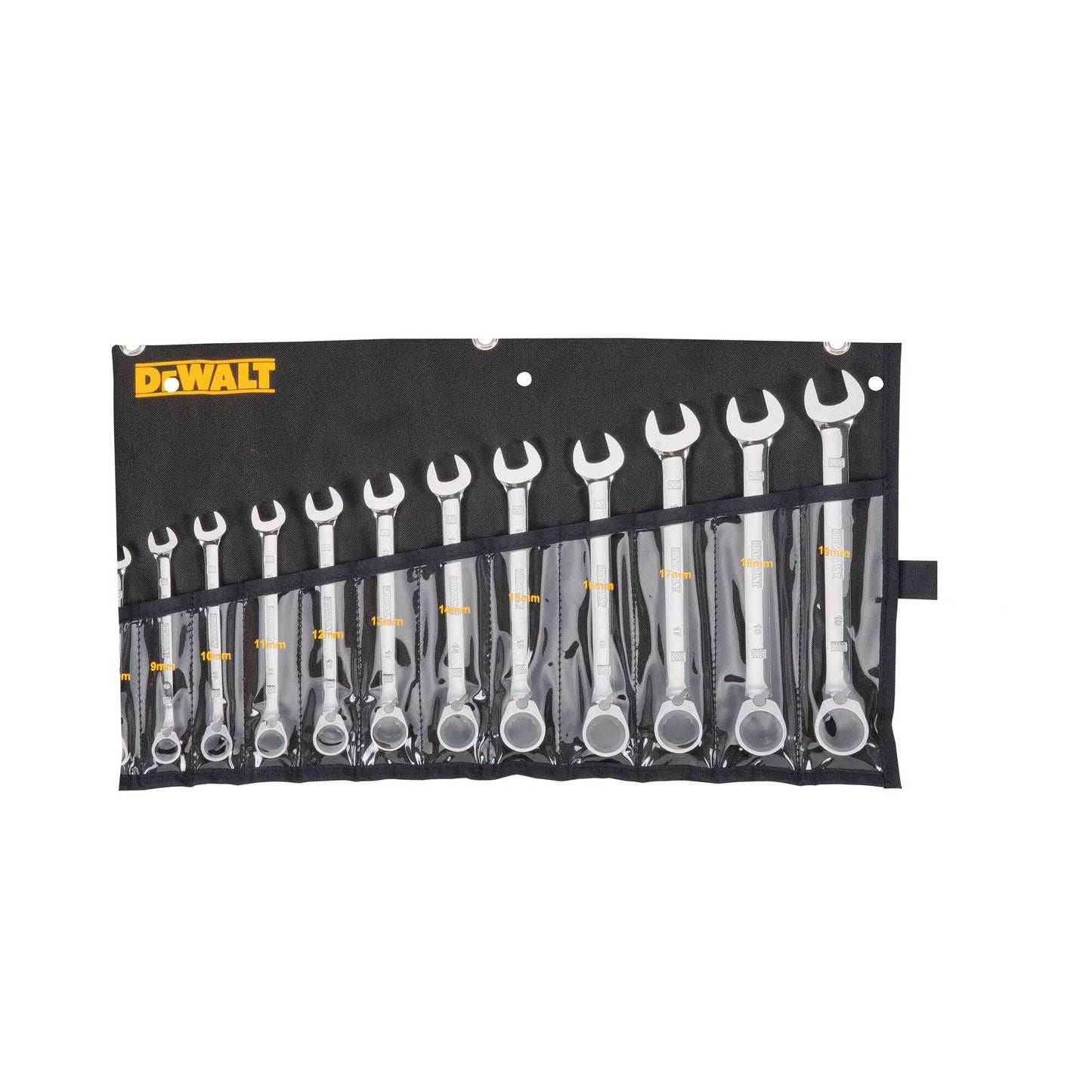 DeWalt DWMT19230 12 Piece Ratcheting Metric Wrench Set