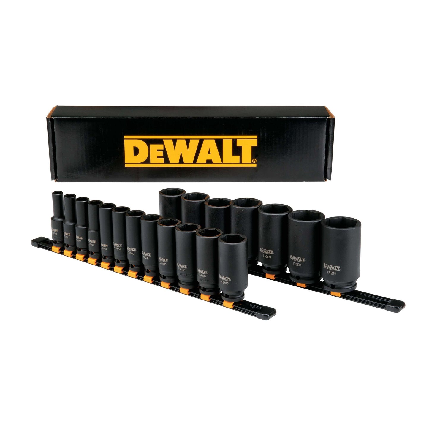 DeWalt DWMT19239 Piece 1/2 in Drive Deep Impact Socket Set 6 PT