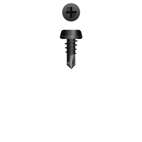 F7 - Strong-Point Phillips Pan Head Framing Screws, Phosphate Coated, 7-20 x 7/16, #2 Point, Box of 10,000
