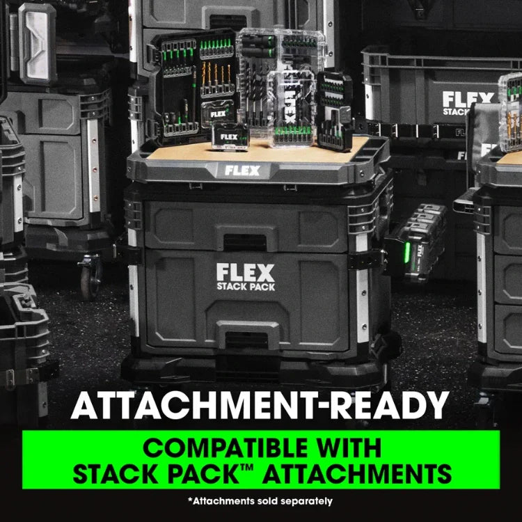 FLEX FS1106 StackPack 2-drawer Tool Box