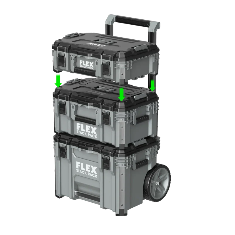 FLEX FSM1101-3 Stack Pro 3pc Storage System