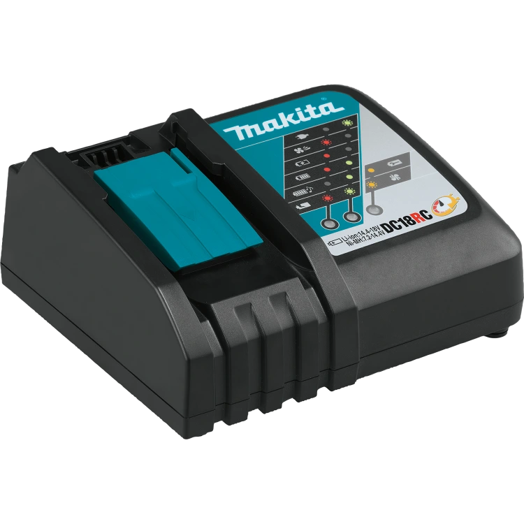 Makita BL1840BDC2X 18V LXT® Lithium-Ion Battery and Rapid Optimum Charger Starter Pack, 2ea. BL1840B, DC18RC, (4.0Ah)