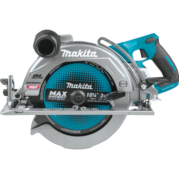 Makita GSR02M1 40V max XGT® Brushless Rear Handle 10-1/4" Circular Saw Kit, AWS® Capable (4.0Ah)