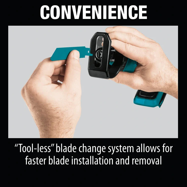 Makita XRJ01Z 18V LXT® Lithium‑Ion Cordless Compact Recipro Saw (Tool Only)
