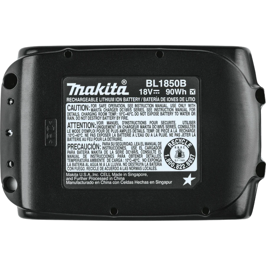 Makita BL1850B-2 18V LXT® Lithium‑Ion 5.0Ah Battery, 2/pk