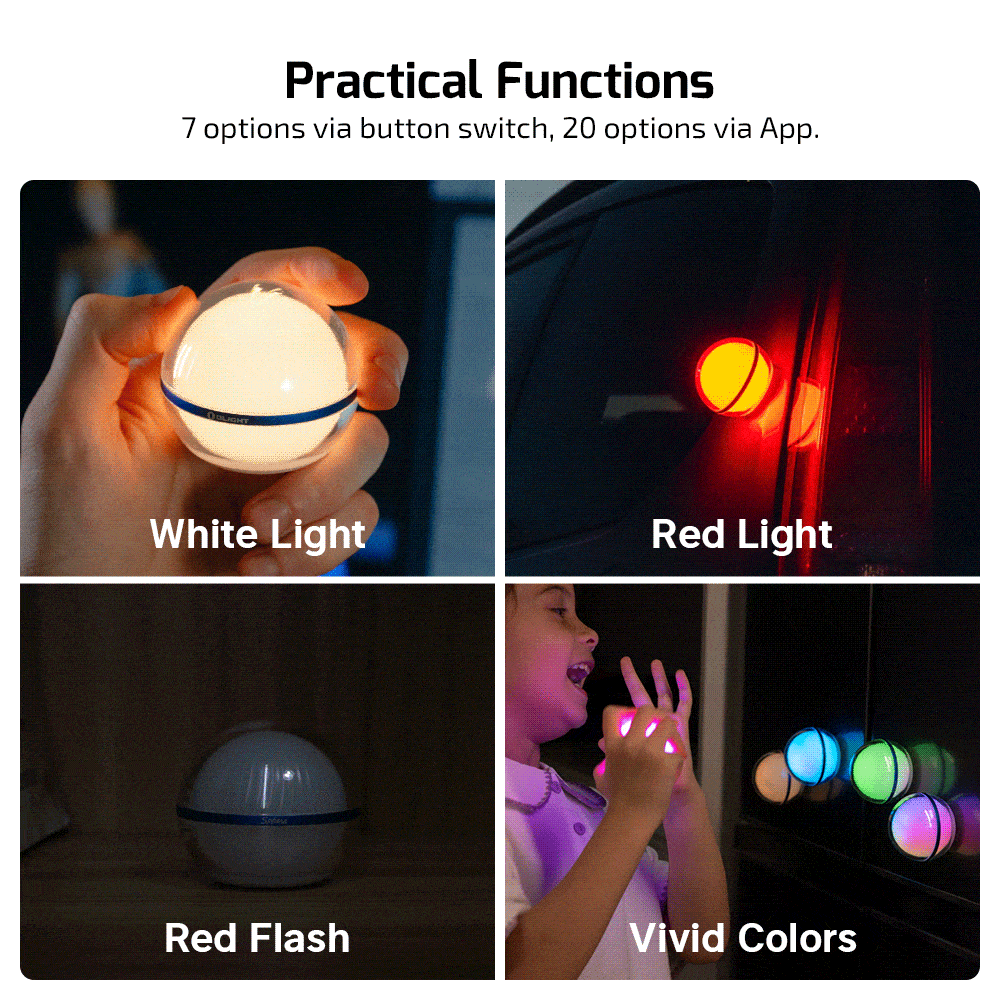 OLIGHT 2504SPHERECSTELLARSKY1 Sphere Ambient Light with App Control