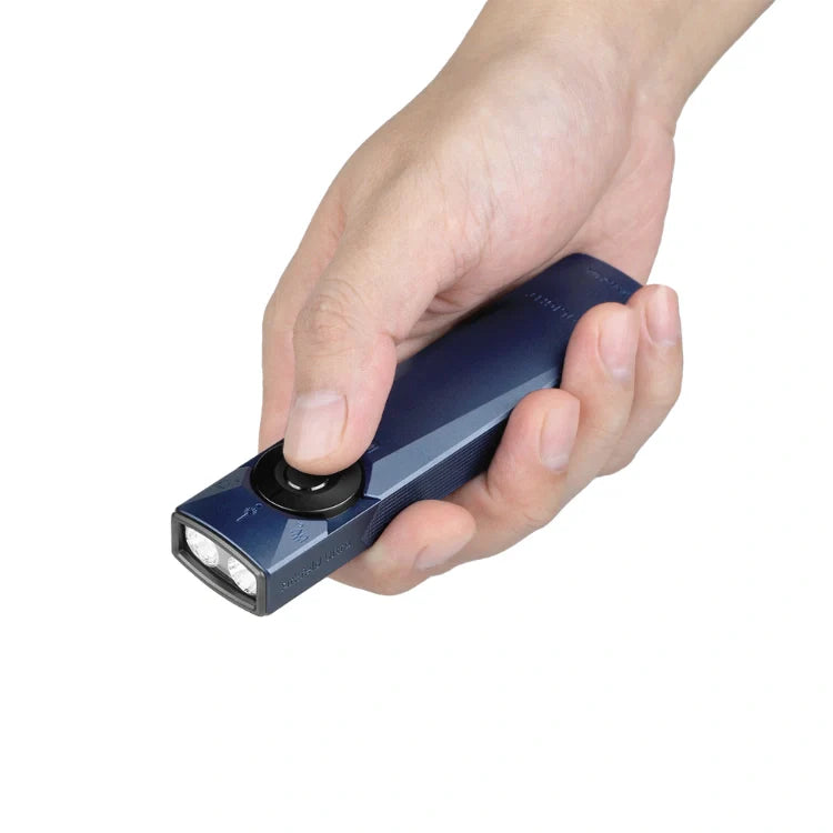 OLIGHT ARKFELDULTRA3RNBCW Arkfeld Ultra 3-in-1 EDC Flashlight with O-aluminum Material Color-Navy Blue CW(5700K~6700K)