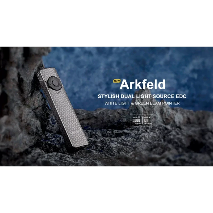OLIGHT ARKFELDPWGMGCW Arkfeld Pinwheel Gunmetal Grey