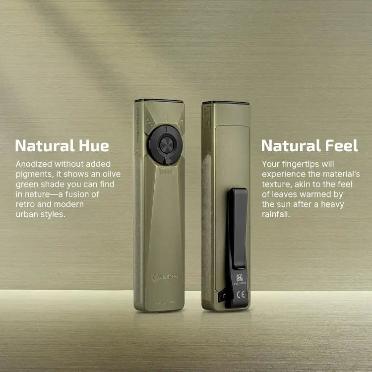 OLIGHT ARKFELDULTRAOLG Arkfeld Ultra 3-in-1 EDC Flashlight with O-aluminum Material - Olive Green