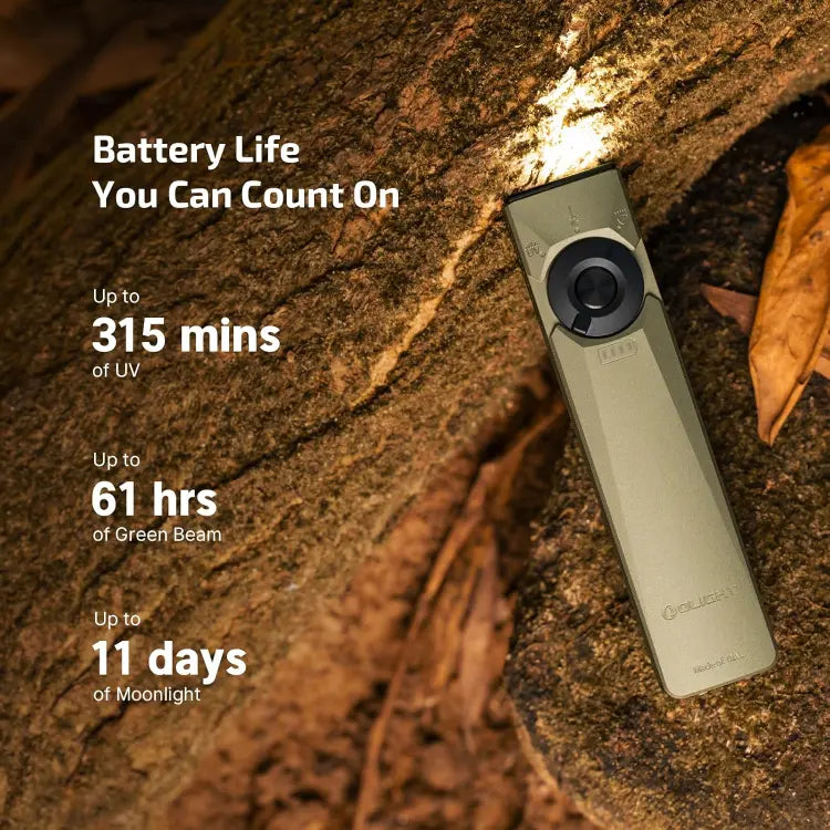 OLIGHT ARKFELDULTRAOLG Arkfeld Ultra 3-in-1 EDC Flashlight with O-aluminum Material - Olive Green