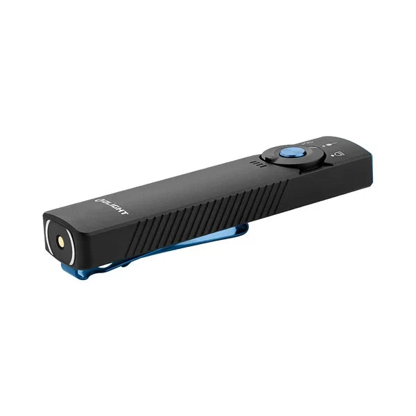 OLIGHT ARKFELDPRO3RBKCWV3 Arkfeld Pro Flat EDC Flashlight with LED Light UV and Laser