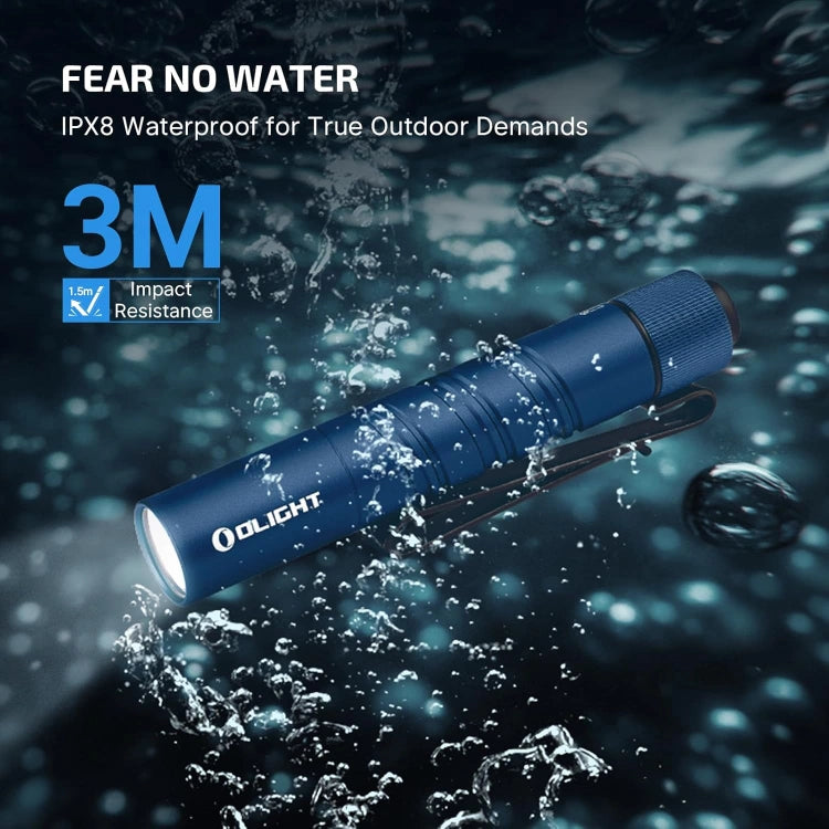 OLIGHT I3T2MB i3T 2 EOS Small EDC Flashlight - Midnight Blue