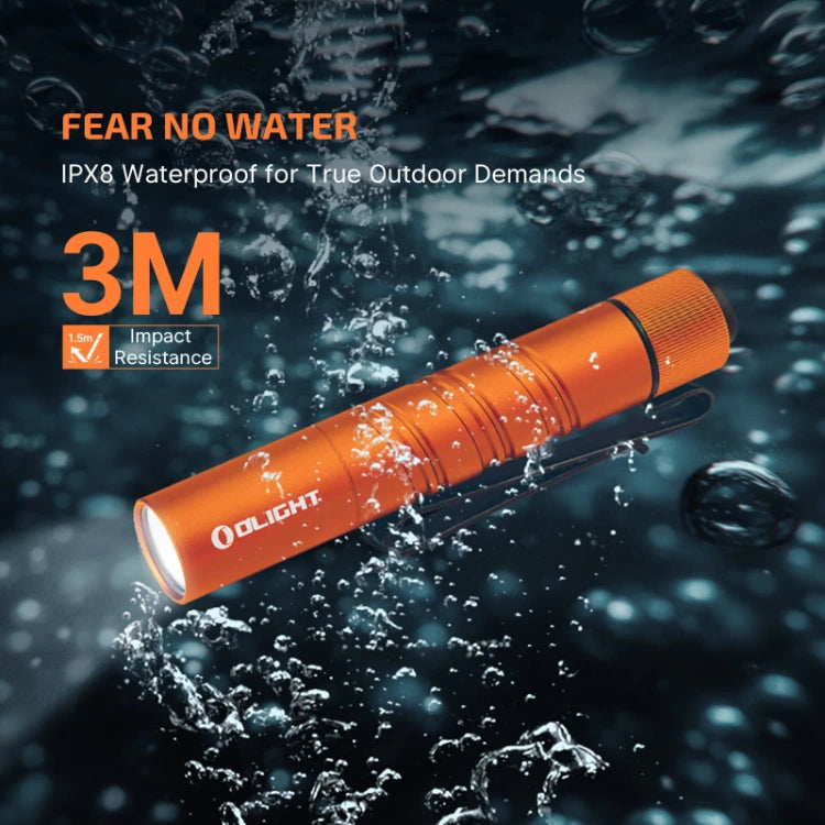 OLIGHT I3T2OG i3T 2 EOS Small EDC Flashlight - Orange
