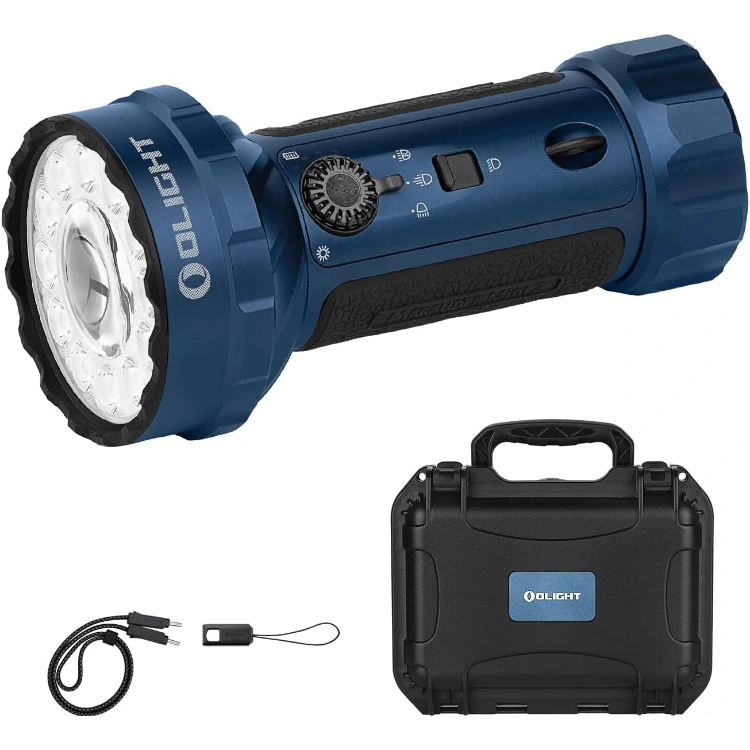 OLIGHT MARAUDERMINI2MB Marauder Mini 2 Compact Powerful Flashlight - Midnight Blue