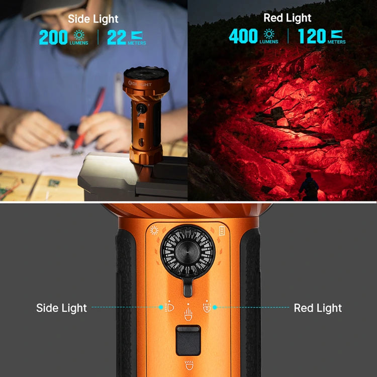 OLIGHT MARAUDERMINI2OG Marauder Mini 2 Compact Powerful Flashlight - Orange