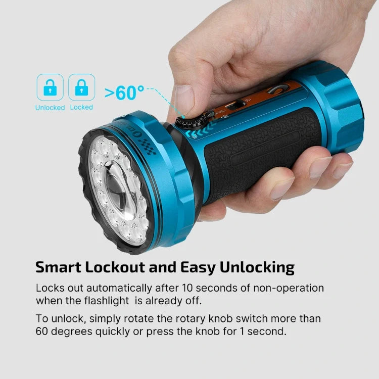 OLIGHT MARAUDERMINI2R Marauder Mini 2 Compact Powerful Flashlight - Roadster