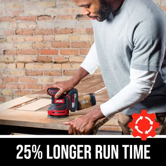 SKIL SR660301 PWR CORE 20™ Brushless 20V Random Orbital Sander (Tool Only)