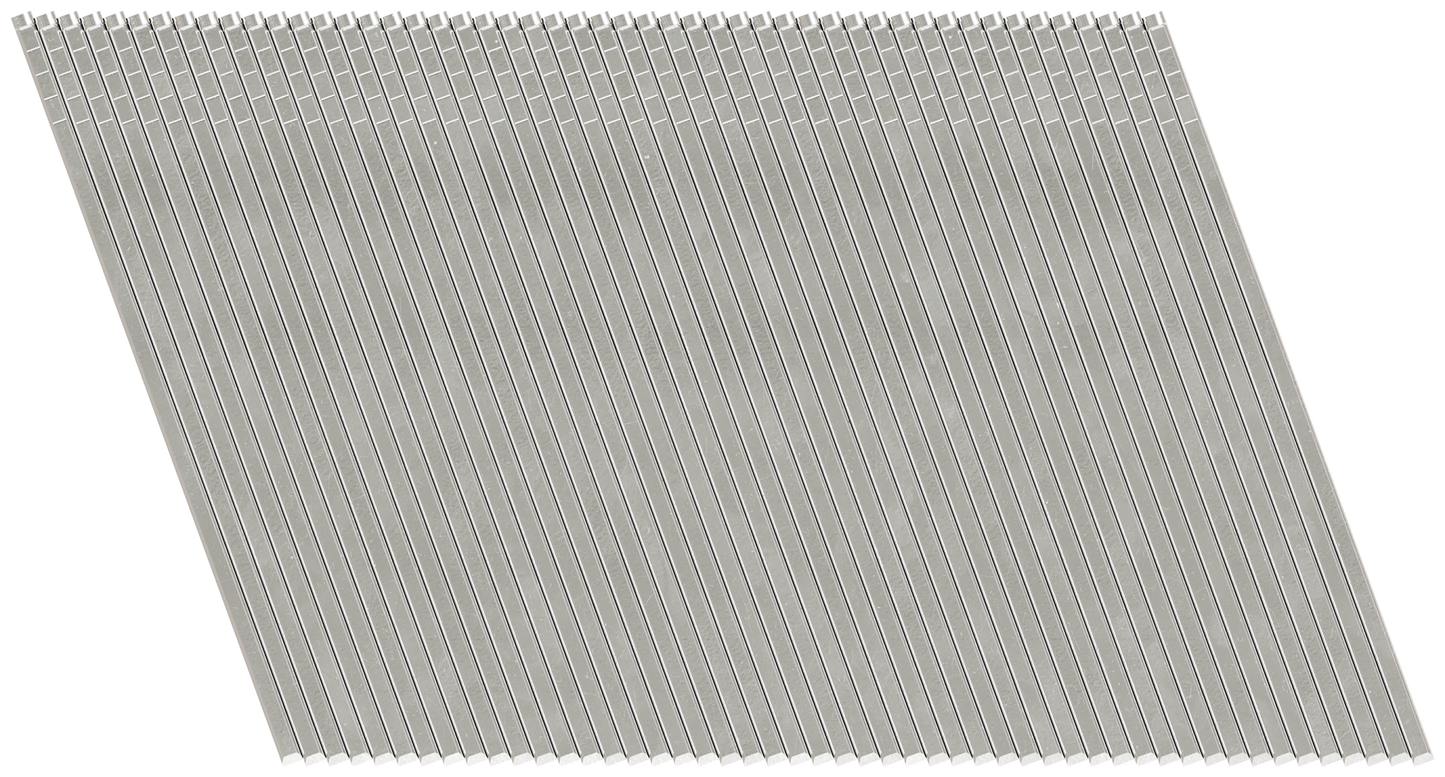 Simpson Strong-Tie T16N250PFB 20° Angle, Adhesive Collation, T-Style Head, 16-Gauge Finishing Nail — 2-1/2 in. Type 316 (500-Qty)