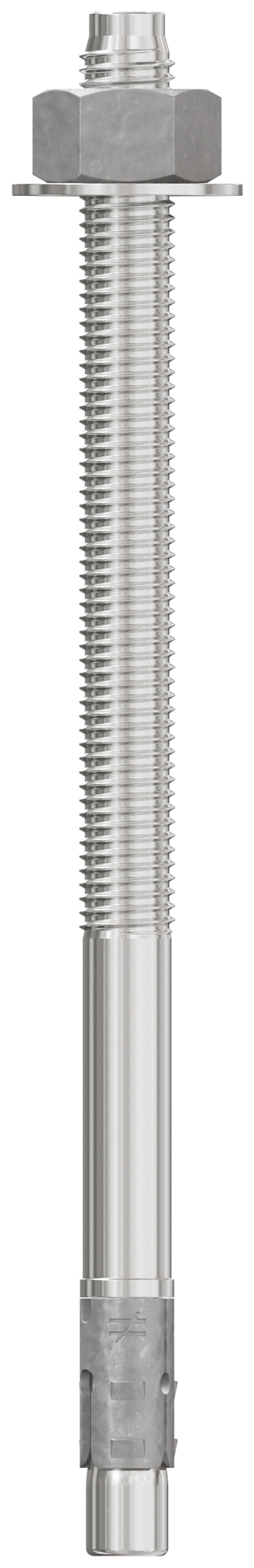 Simpson Strong-Tie STB2-62100S4F10 Strong-Bolt® 2 — 5/8 in. x 10 in. Type 304 Stainless-Steel Wedge Anchor, Fully Assembled (10-Qty)
