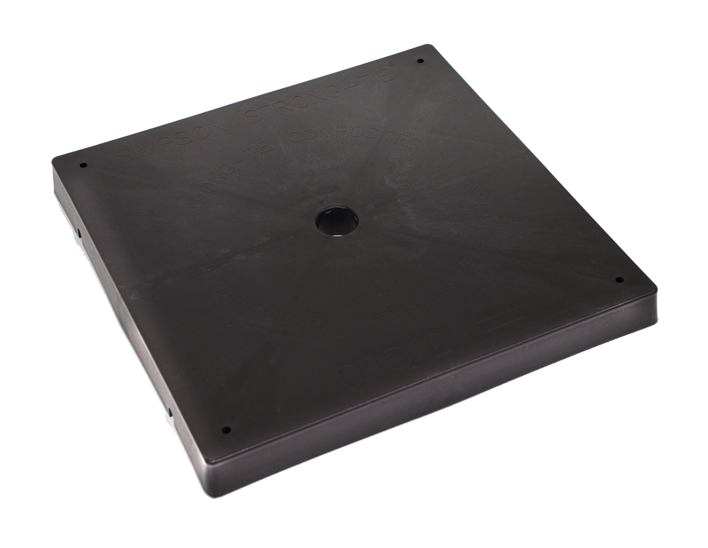 Simpson Strong-Tie CPS12 CPS Composite Plastic Standoff for 12x12 (Pack of 10)
