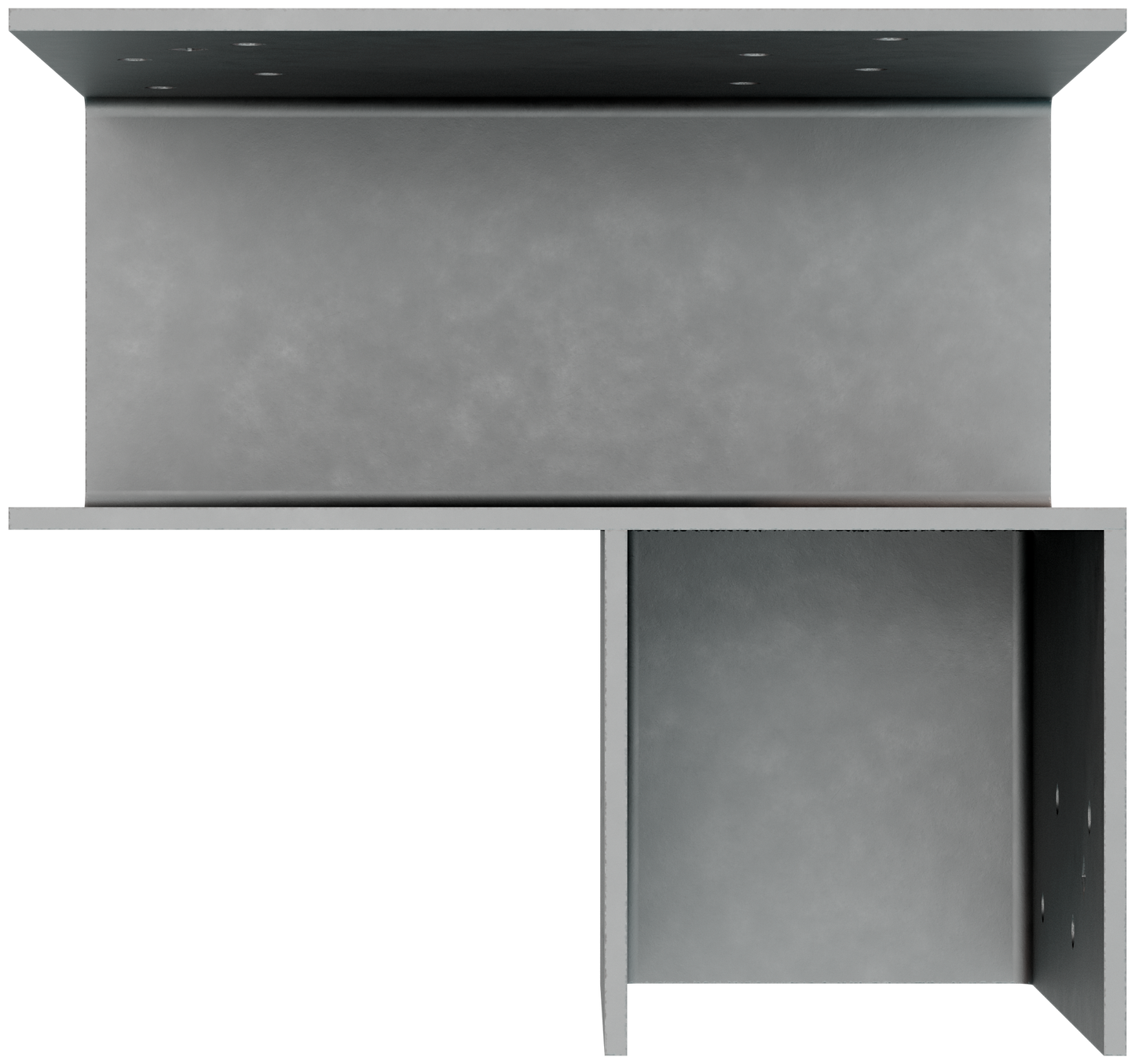Simpson Strong-Tie ECCLRQ3.25-6SDS ECCLLQ L-Shape End Column Cap for 3-1/4 in. Beams, 6x Post w/ SDS Screws, Skewed Right