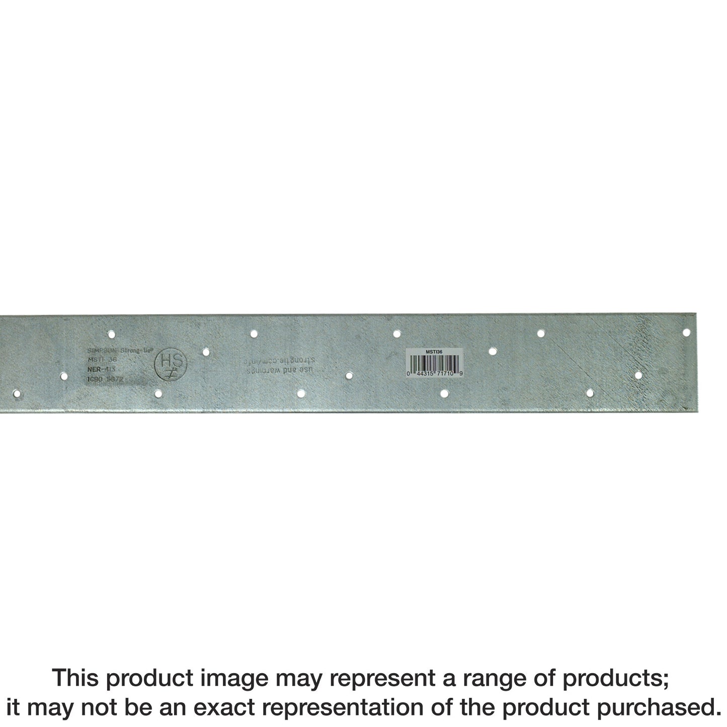 Simpson Strong-Tie MSTI36 MSTI 36 in. 12-Gauge Galvanized Medium Strap Tie (Pack of 1000)
