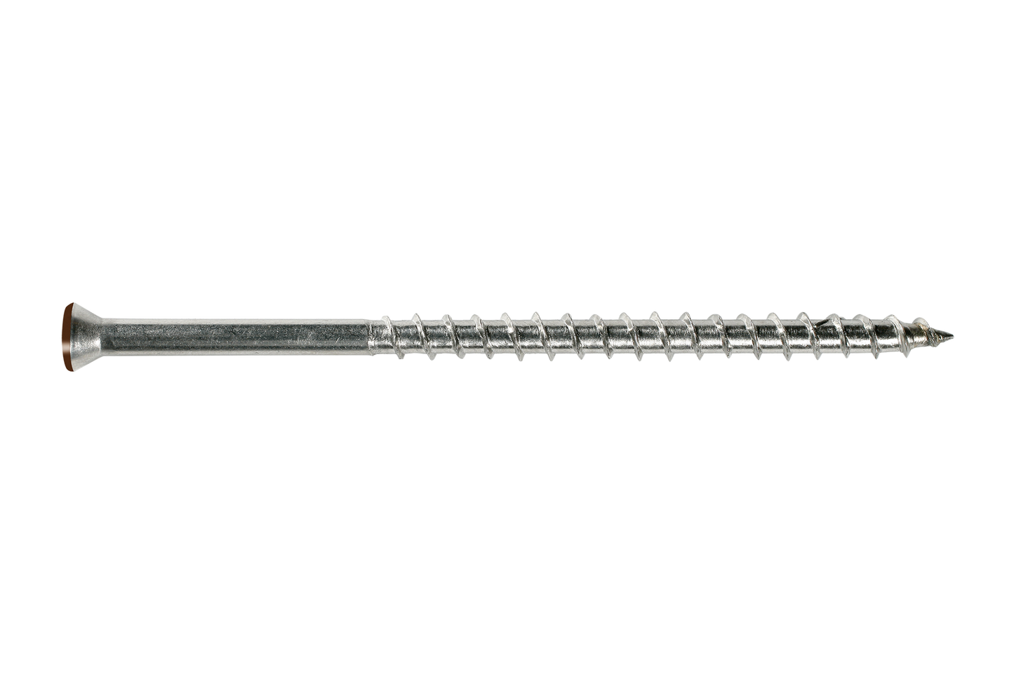 Simpson Strong-Tie S07225FTPRD01 Trim-Head Screw, 6-Lobe Drive — #7 x 2-1/4 in. T-15 Type 305, Red 01 (350-Qty)